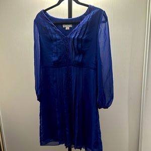 Blue Jessica Simpson dress, size 4